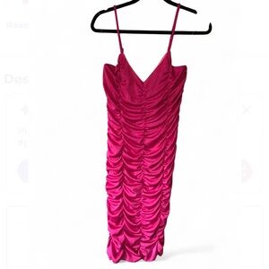 Haley & June Ruched Midi Dress